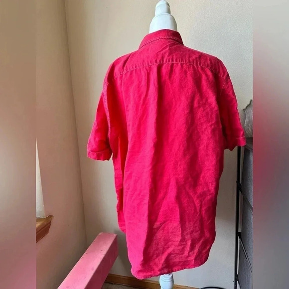 Nick it xxl red button down shirt - Picture 3 of 4